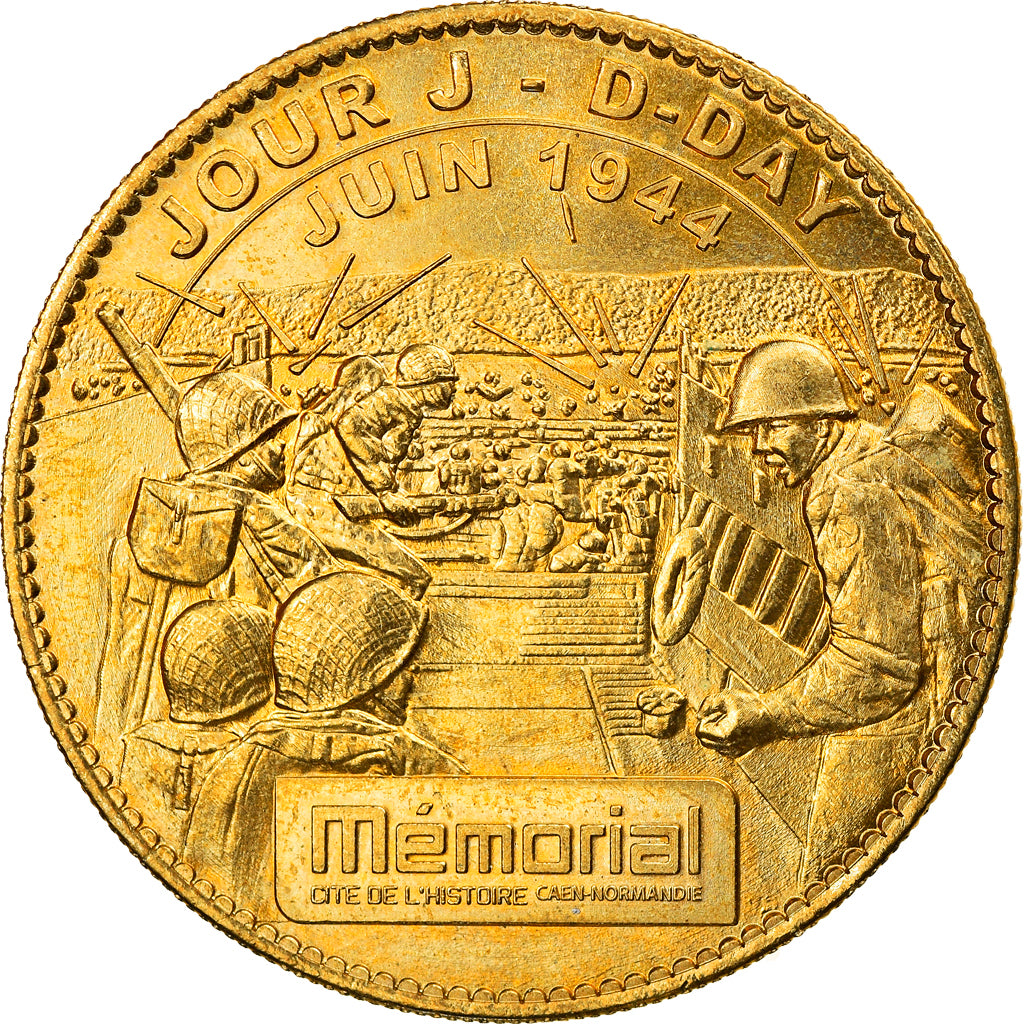 France, Token, Tourist Token, D-Day - Opération Overlord, Arts & Culture, 2012