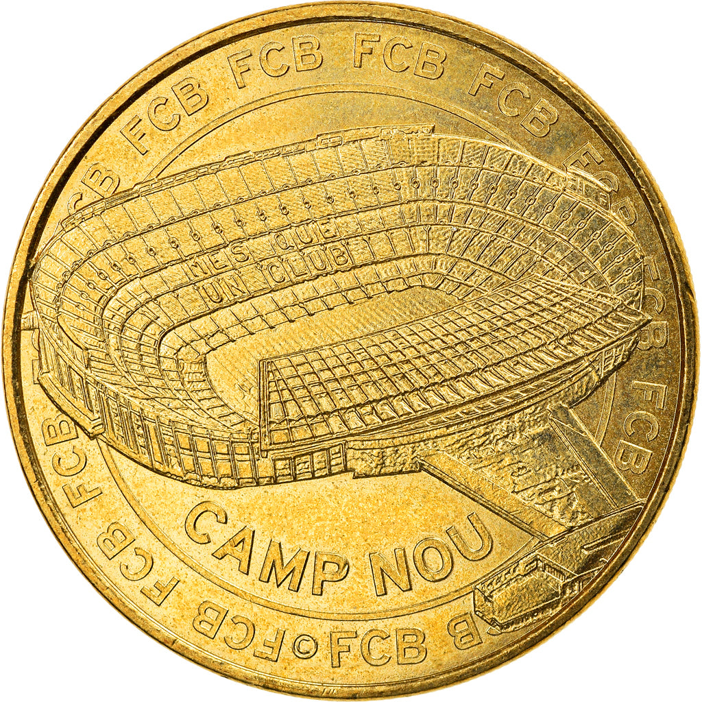 France, Token, Tourist Token, Barcelone, Stade du Camp Nou, Arts & Culture