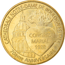 Francja, Token, Żeton turystyczny, 62/ Cathédrale Notre-Dame - Boulogne