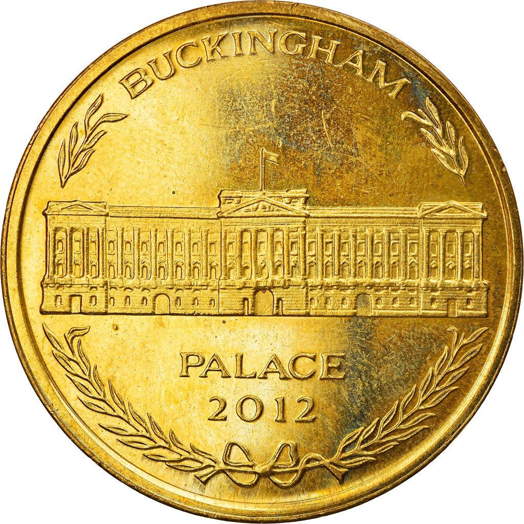 United Kingdom, Token, Touristic token, Buckingham Palace, 2012, MS(63)