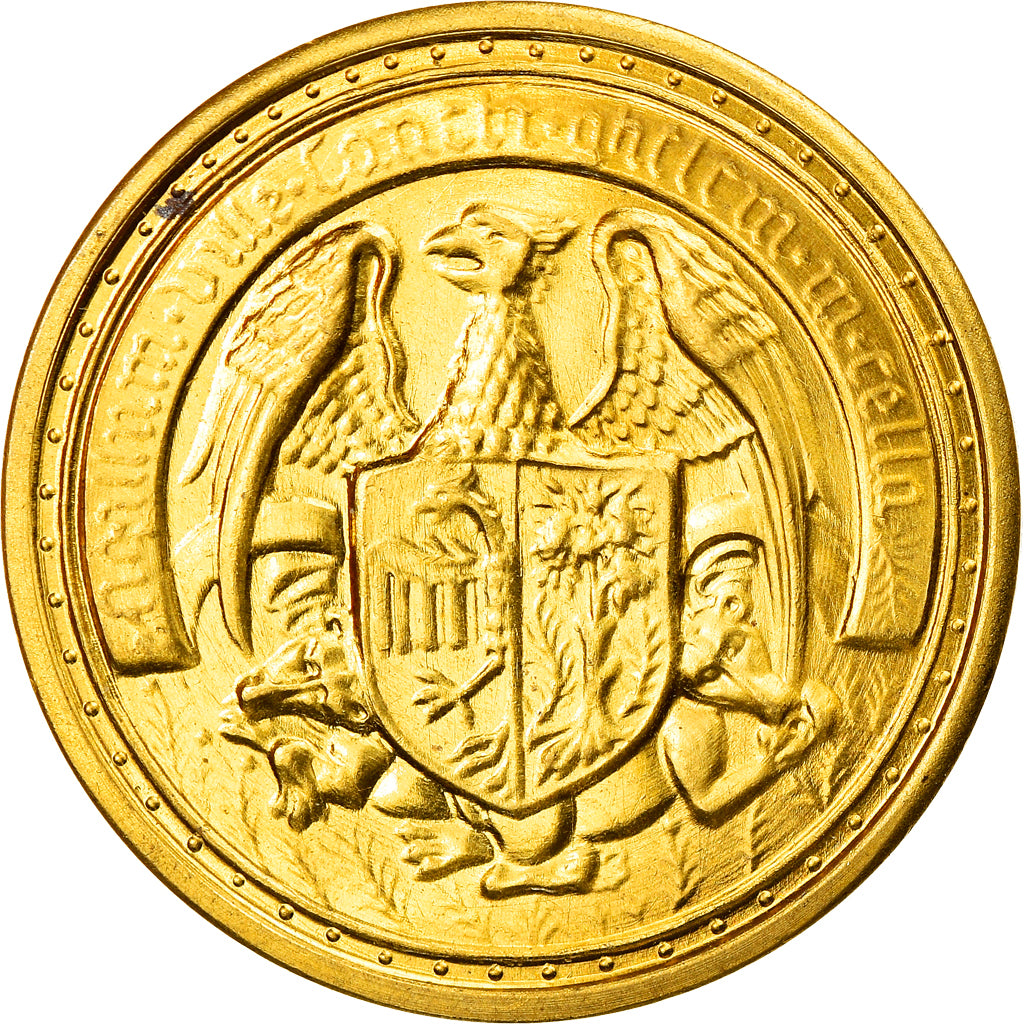 France, Jeton, Saint Ghislain, 100 Pistoles, Religions & beliefs, 1984, SPL