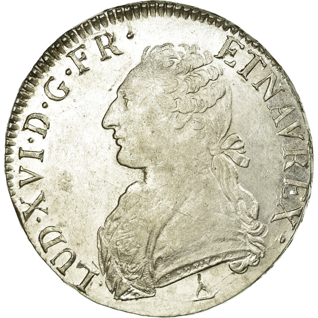 Coin, France, Louis XVI, Écu aux branches d'olivier, Ecu, 1789, Orléans