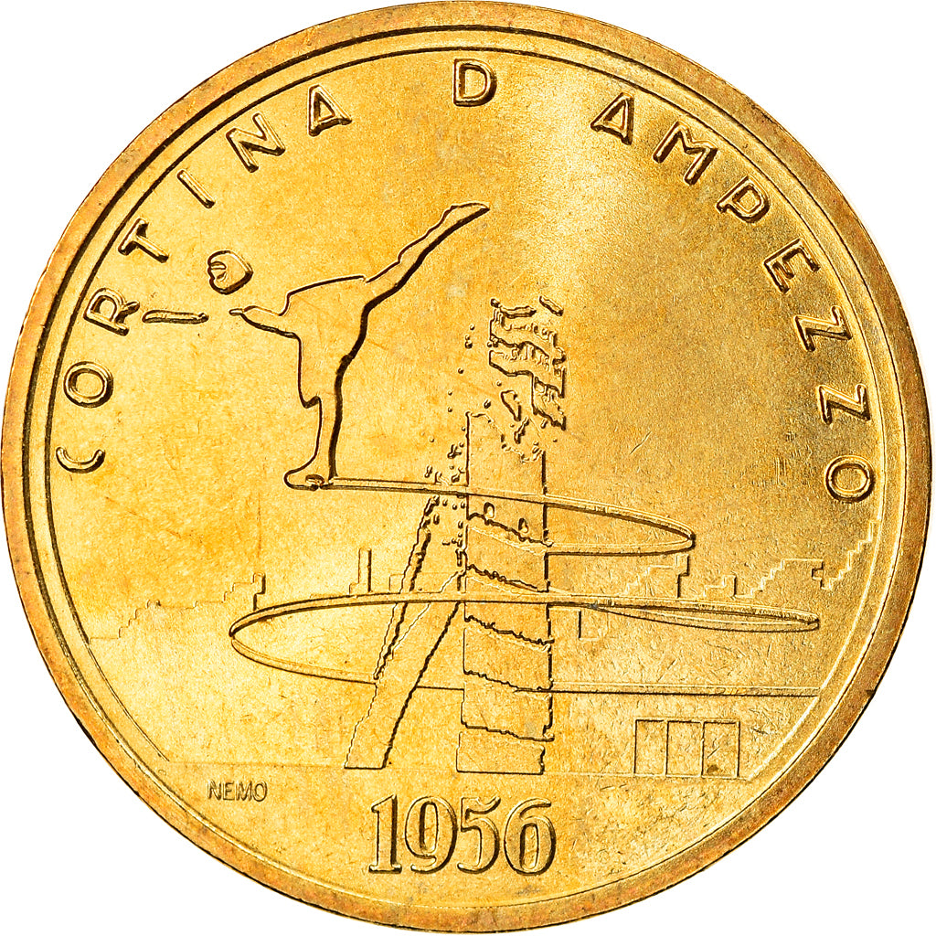 France, Token, XVIème JO d'Albertville, Cortina d'Ampezzo, Sports & leisure