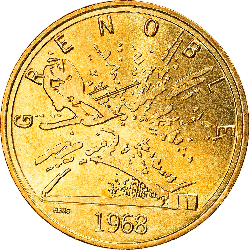 Frankreich, Token, XVIème JO d'Albertville, Grenoble, Sports & leisure, 1992