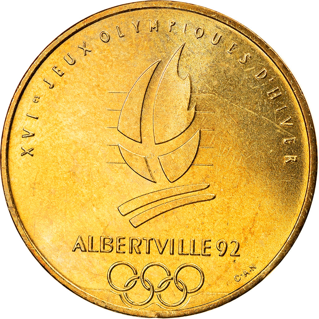 Frankreich, Token, XVIème JO d'Albertville, Grenoble, Sports & leisure, 1992
