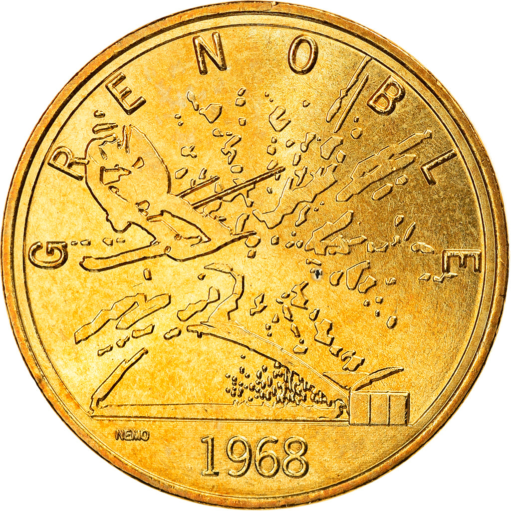 Frankrijk, Token, XVIème JO d'Albertville, Grenoble, Sports & leisure, 1992