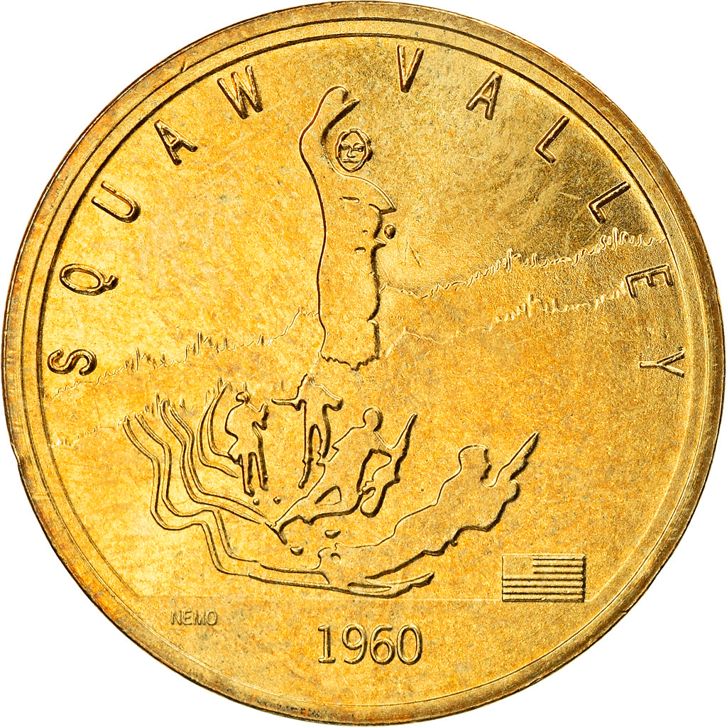 Francia, Token, XVIème JO d'Albertville, Squaw Valley, Sports & leisure, 1992