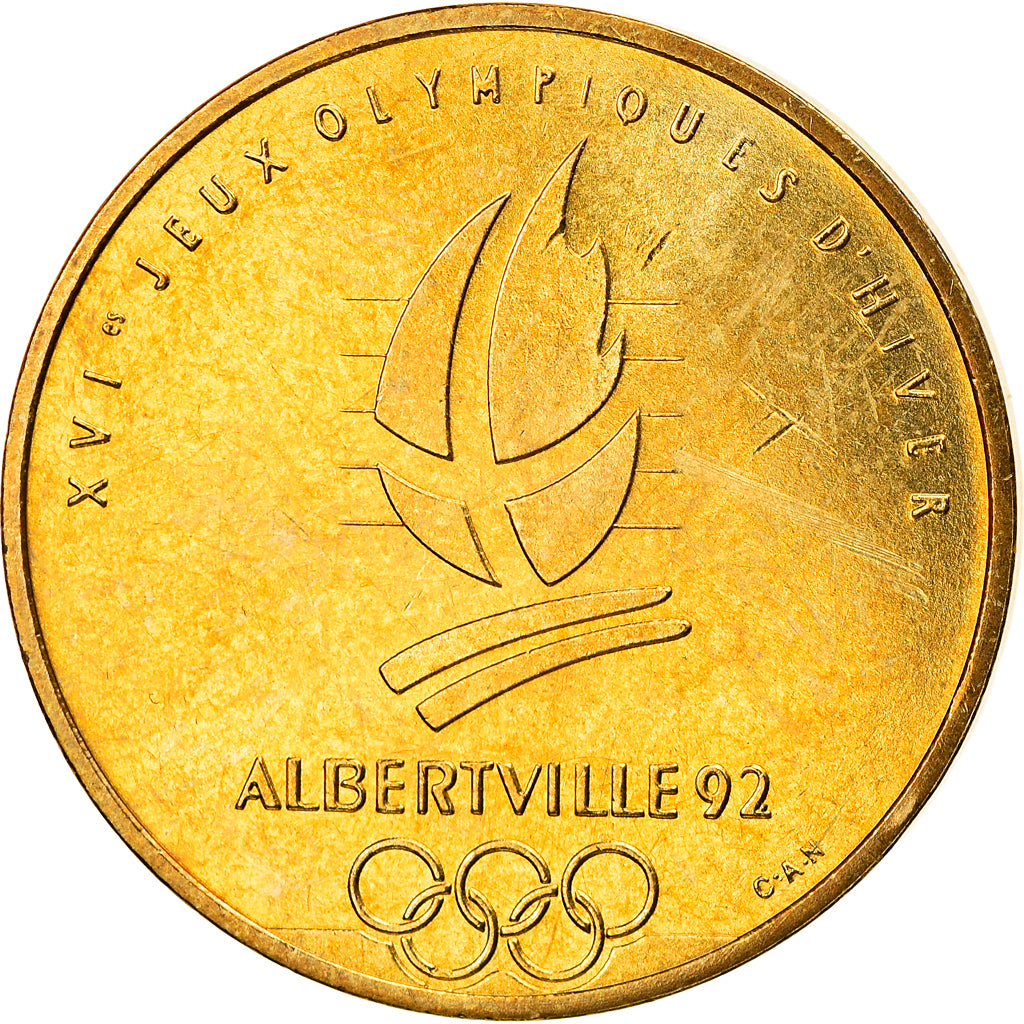 Francia, Token, XVIème JO d'Albertville, Squaw Valley, Sports & leisure, 1992