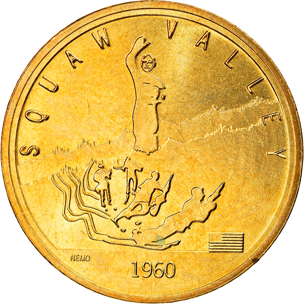 France, Token, XVIème JO d'Albertville, Squaw Valley, Sports & leisure, 1992