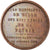 France, Médaille, Hommage aux Lillois de 1792, History, 1845, Lecomte, TTB+