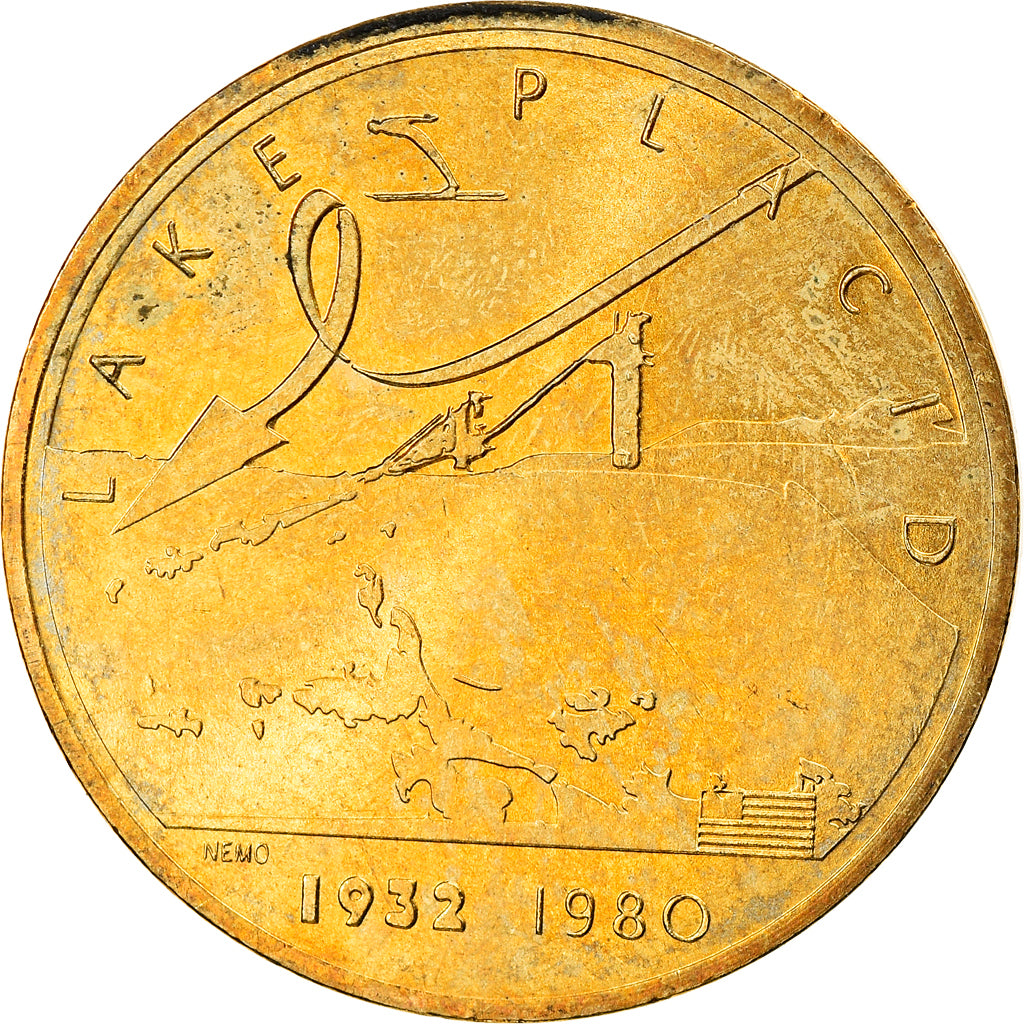 Frankreich, Token, XVIème JO d'Albertville, Lake Placid, Sports & leisure