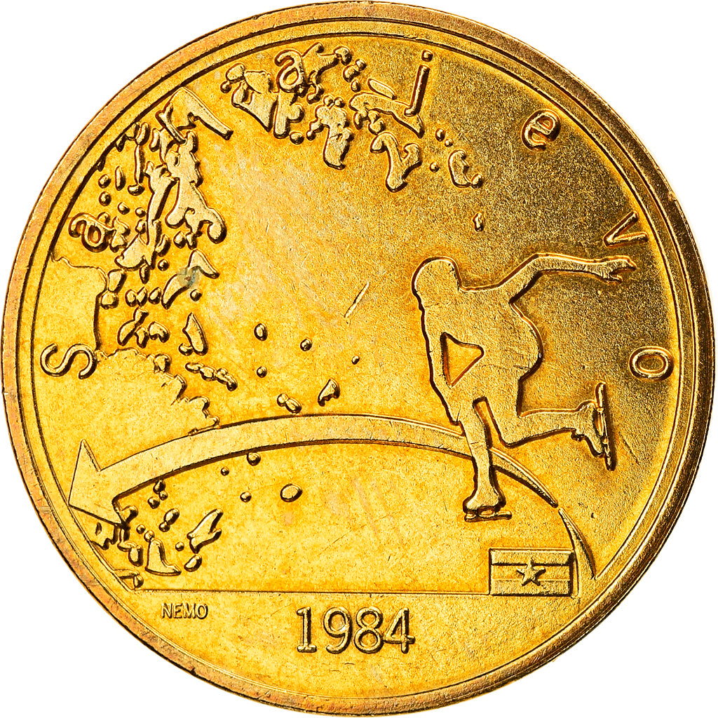 Frankrijk, Token, XVIème JO d'Albertville, Sarajevo, Sports & leisure, 1992