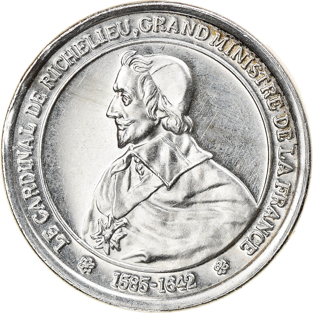 France, Médaille, Cardinal de Richelieu, History, SPL, Argent