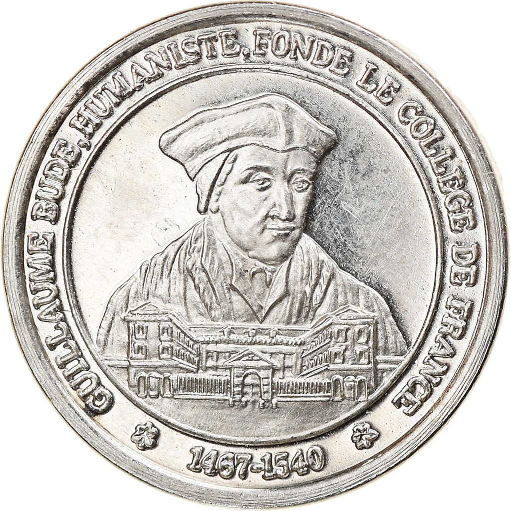Francia, medalla, Guillaume Rude, Collège de France, History, SC, Plata