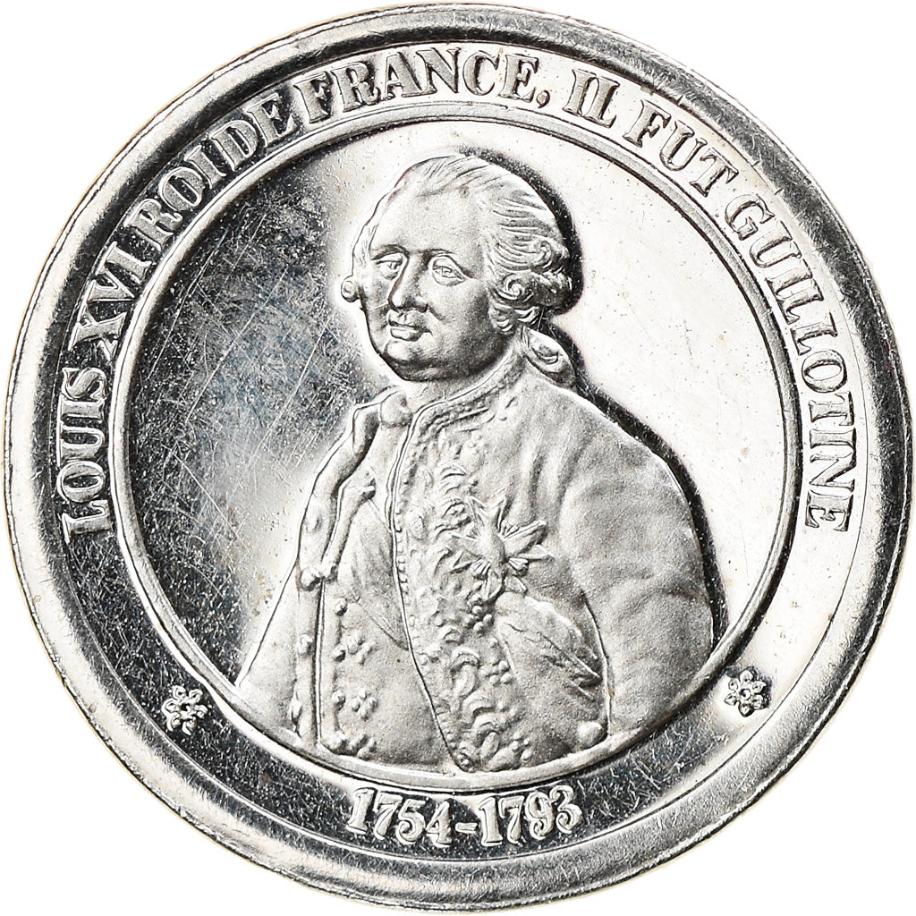 France, Medal, Louis XVI, History, MS(63), Silver