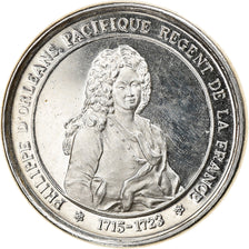 France, Medal, Philippe d'Orléans régent, History, MS(63), Silver