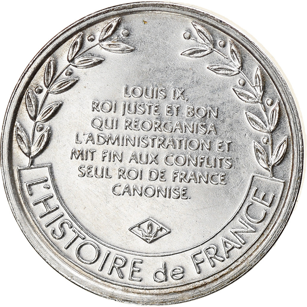 France, Medal, Saint-Louis Débarque en Egypte, History, MS(63), Silver