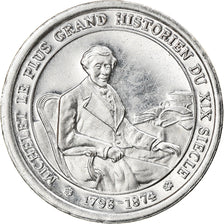 France, Medal, Jules Michelet, Historien, History, MS(63), Silver