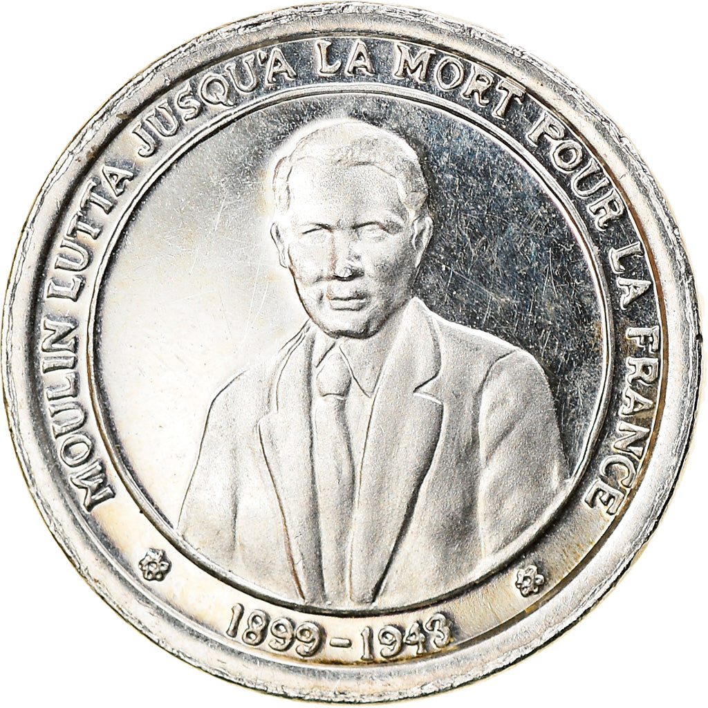 France, Médaille, Jean Moulin lutta jusqu'à la Mort pour la France, History