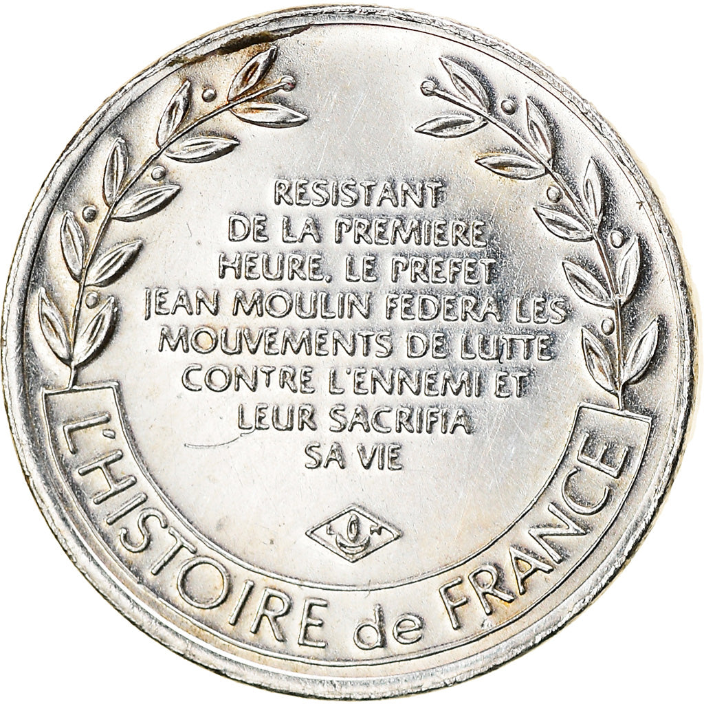 France, Médaille, Jean Moulin lutta jusqu'à la Mort pour la France, History