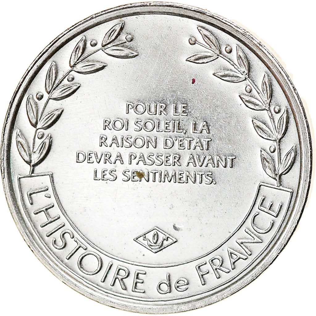 France, Medal, Louis XIV Le Grand, History, MS(63), Silver