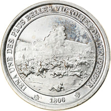France, Medal, Bataille d'Iena, History, MS(63), Silver