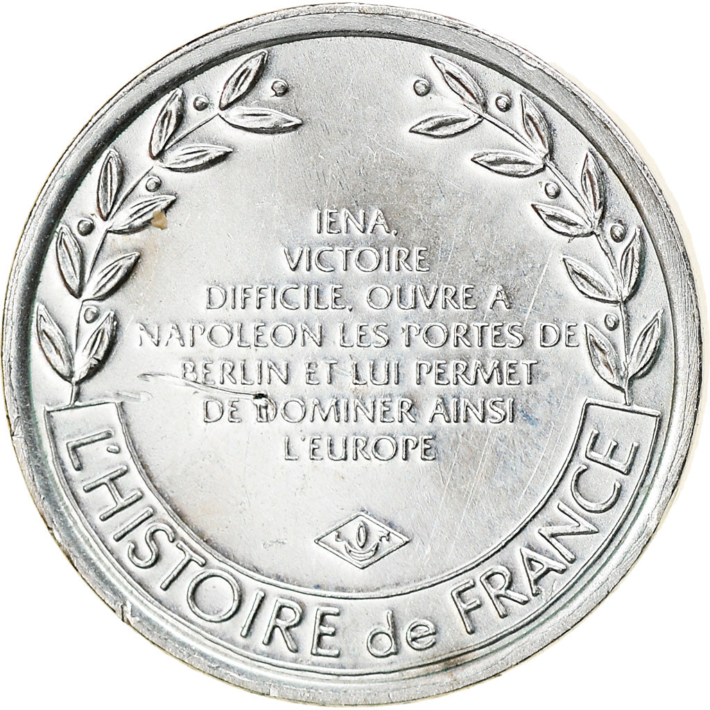 France, Medal, Bataille d'Iena, History, MS(63), Silver