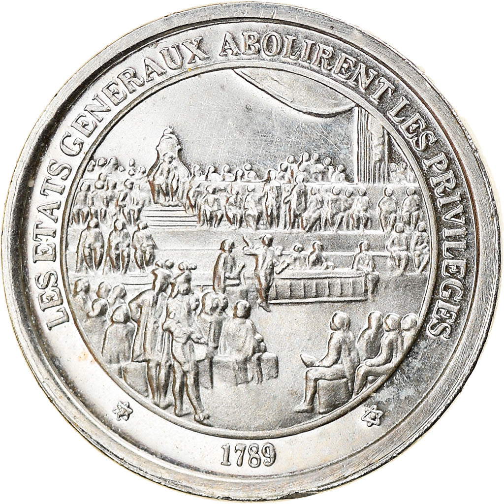 France, Médaille, Révolution Française, Abolition des Privilèges, History