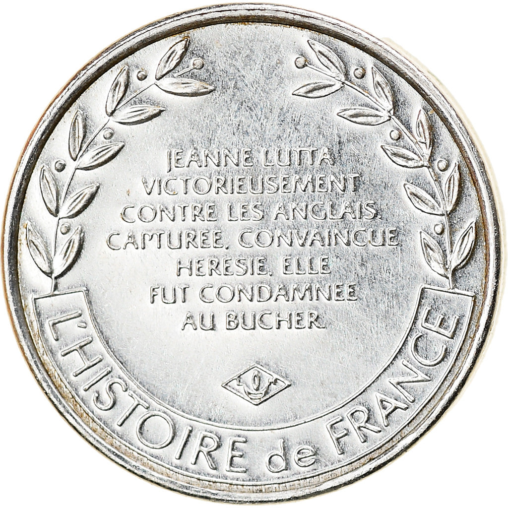 France, Médaille, Jeanne d'Arc Libère Orléans 1429, History, SPL, Argent