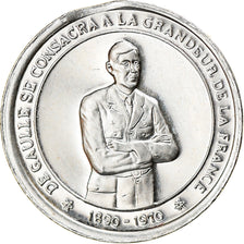 France, Medal, Général De Gaulle, Politics, MS(63), Silver