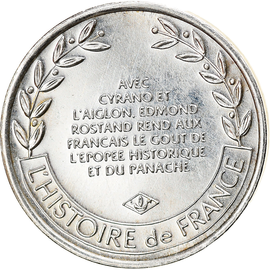 Francja, Medal, Edmond Rostand, Cyrano de Bergerac, Sztuka i Kultura, MS(63)