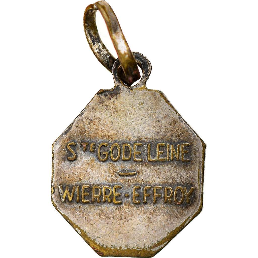 France, Medal, Sainte Godeleine, Wierre Effroy, Religions & beliefs, VF(30-35)