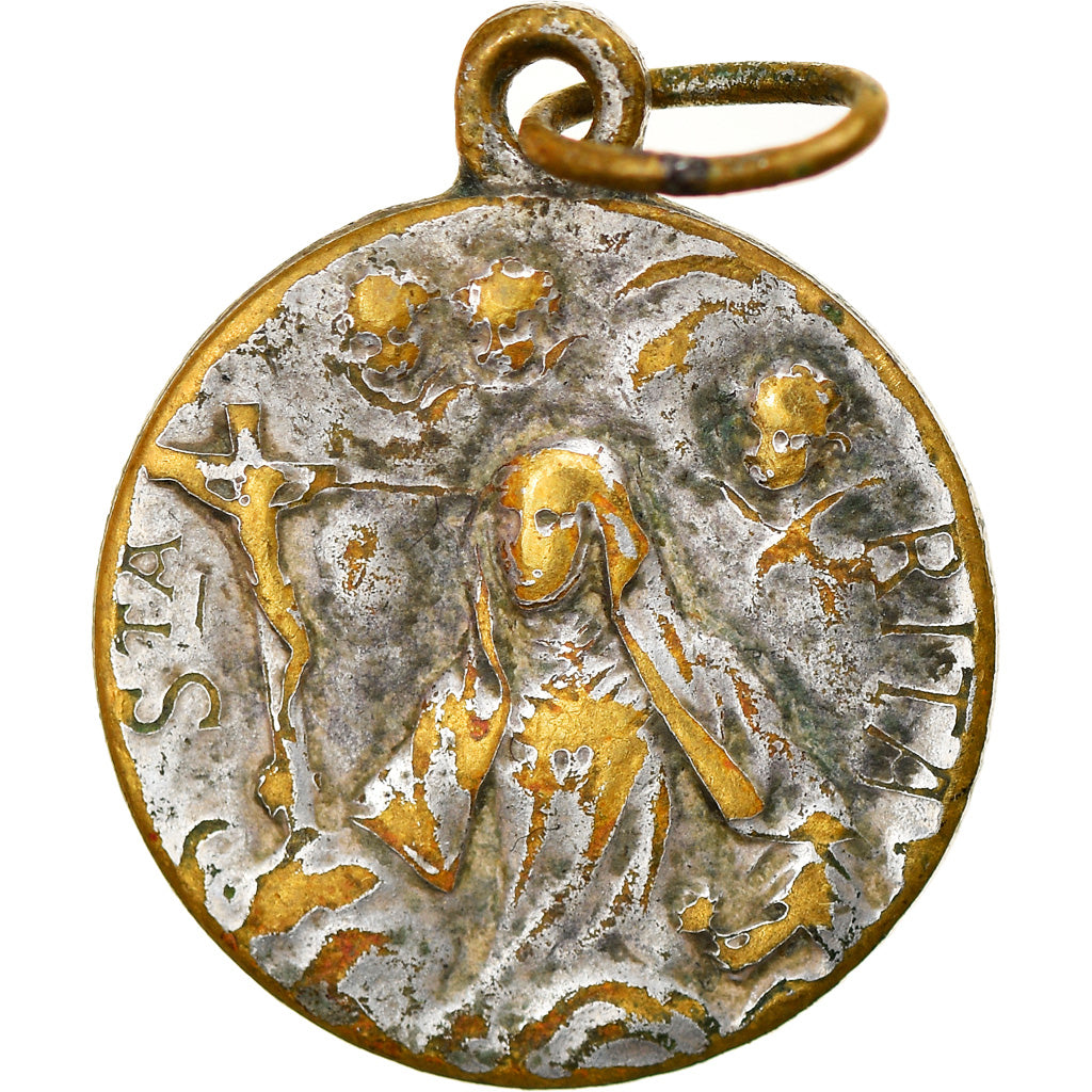France, Medal, Sainte Rita, Sainte des Impossibles, Religions & beliefs
