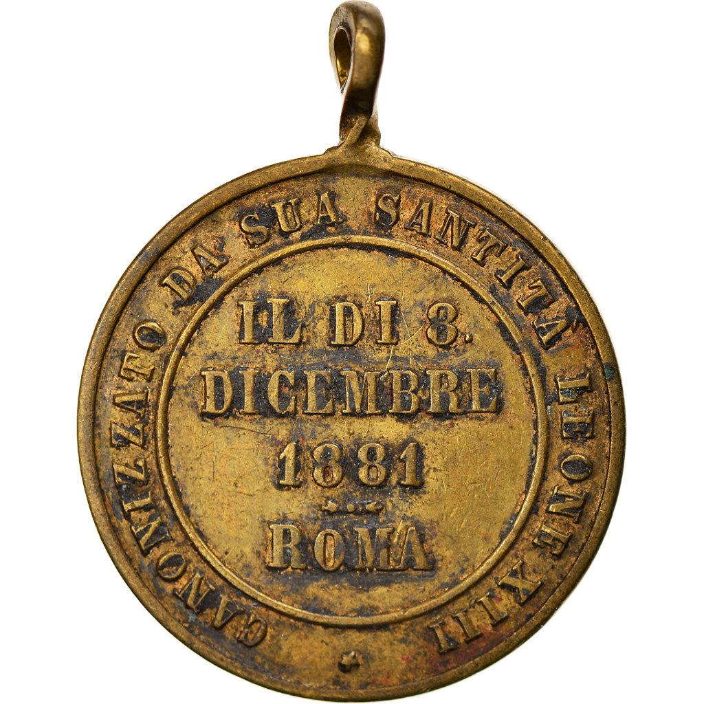 Vatican, Medal, Canonisation de Léon XIII, Religions & beliefs, 1881