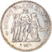 Münze, Frankreich, Hercule, 50 Francs, 1979, Paris, VZ, Silber, KM:941.1