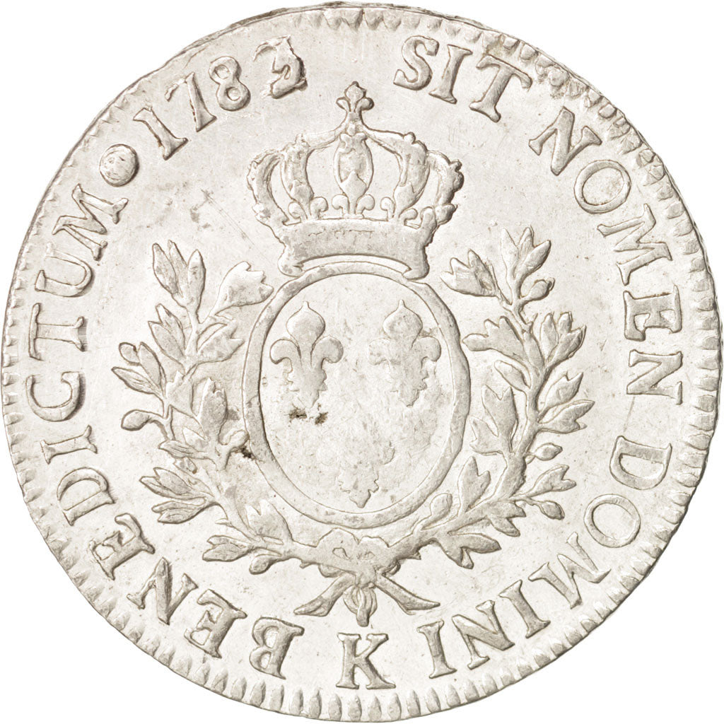 Coin, France, Louis XVI, Écu aux branches d'olivier, Ecu, 1783, Bordeaux