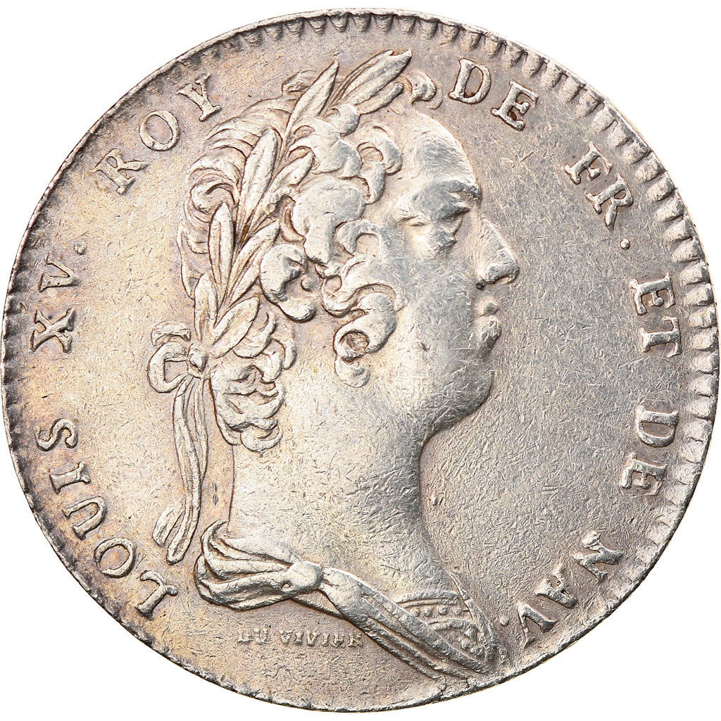 France, Token, Royal, Louis XV, Académie Française, Duvivier, AU(50-53)