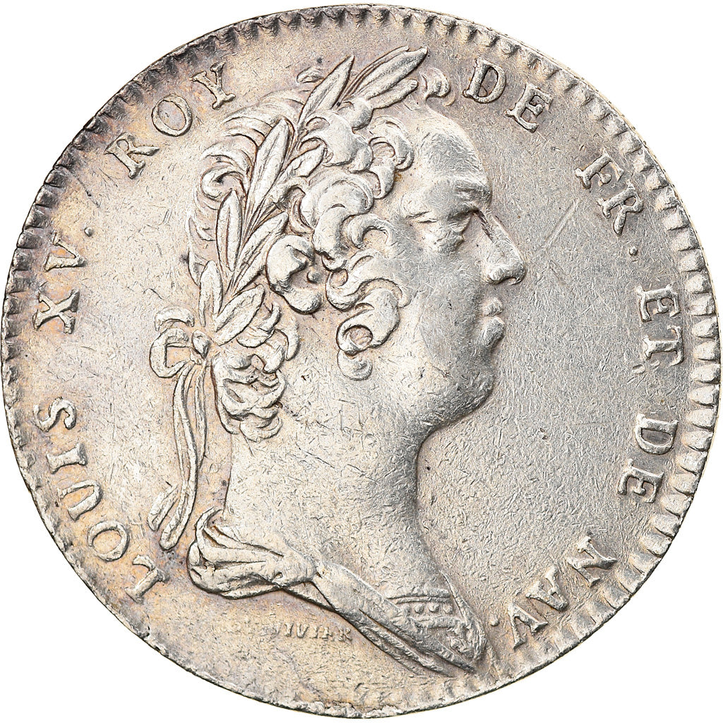 Frankreich, Token, Royal, Louis XV, Académie Française, Duvivier, SS, Silber
