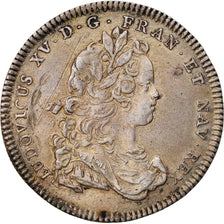 Francja, Token, Louis XV, Secrétaires du Roi, Historia, 1715, EF(40-45)