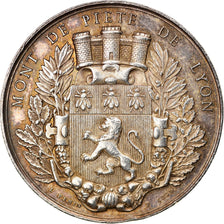 France, Token, Mont de Piété de Lyon, History, 1835, Penin, MS(60-62), Silver