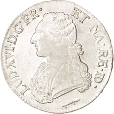 France, Louis XVI, Écu de Béarn aux branches d'olivier, 1786,Pau,AU(55-58),KM572