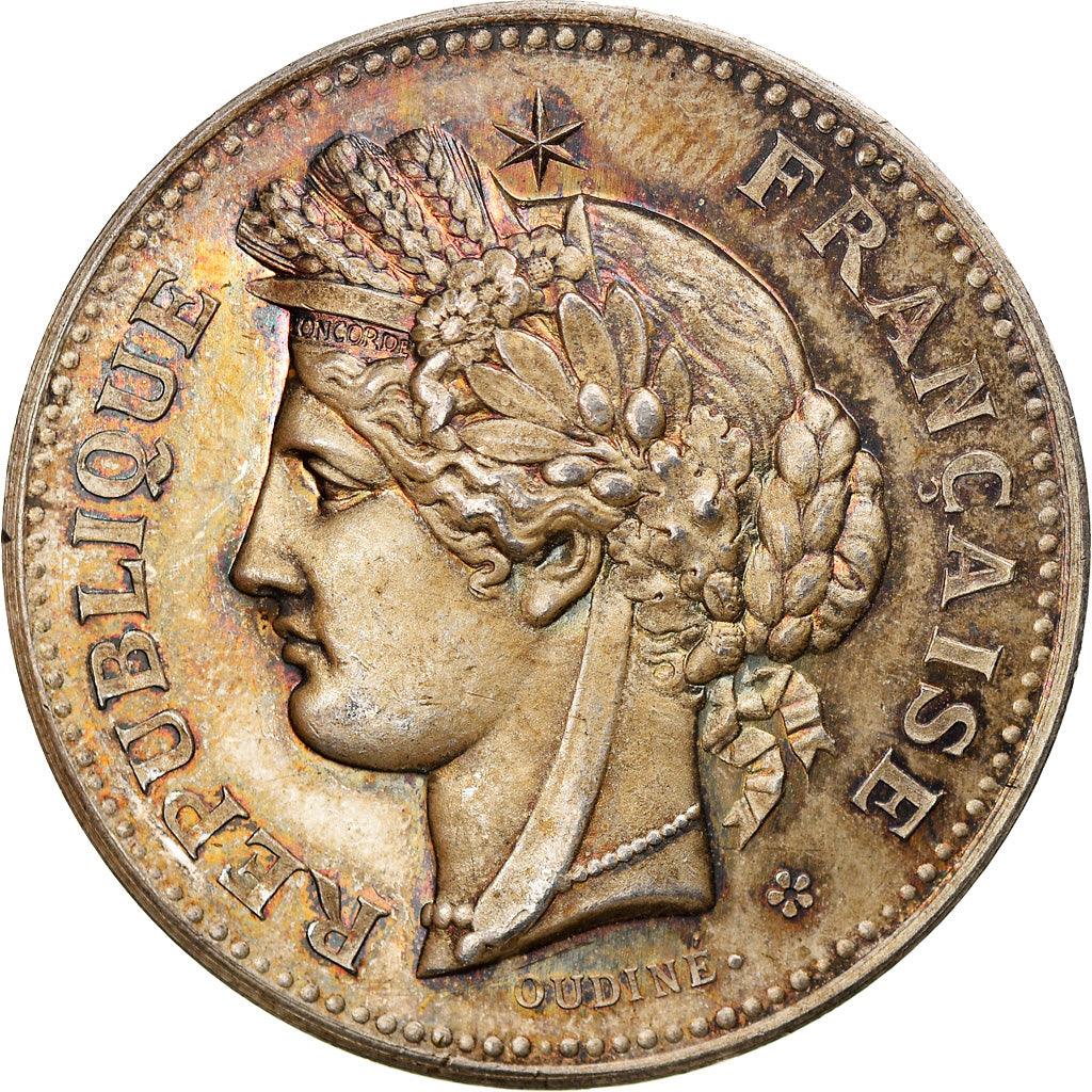 Frankreich, Medaille, Certificat d'Etudes Primaires de la Seine, Oudiné, VZ+
