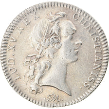 Francja, Token, Królewskie, Louis XV, Grande Ecurie, Maison du Roi, EF(40-45)