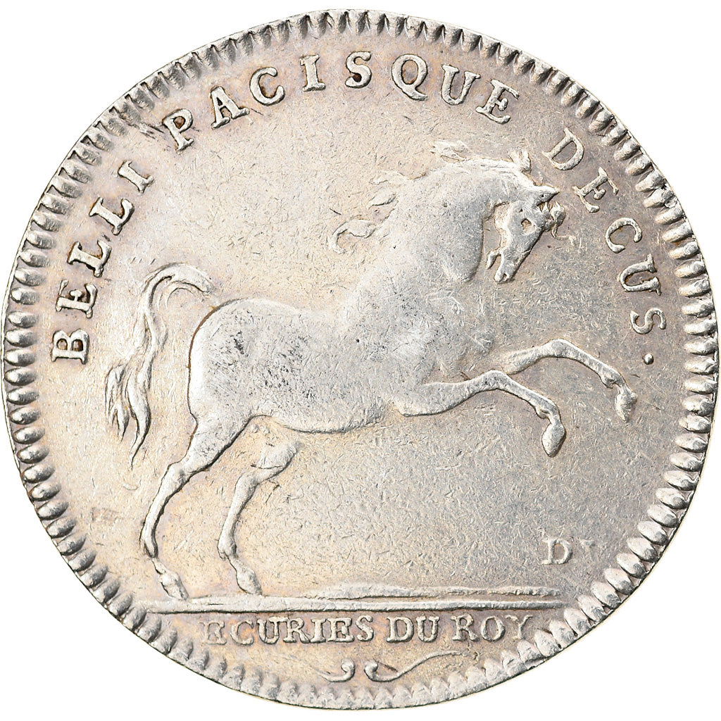 Francja, Token, Królewskie, Louis XV, Grande Ecurie, Maison du Roi, EF(40-45)