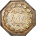 Francja, Token, Assurance Mutuelle contre l'Incendie, Seine et Marne, 1847