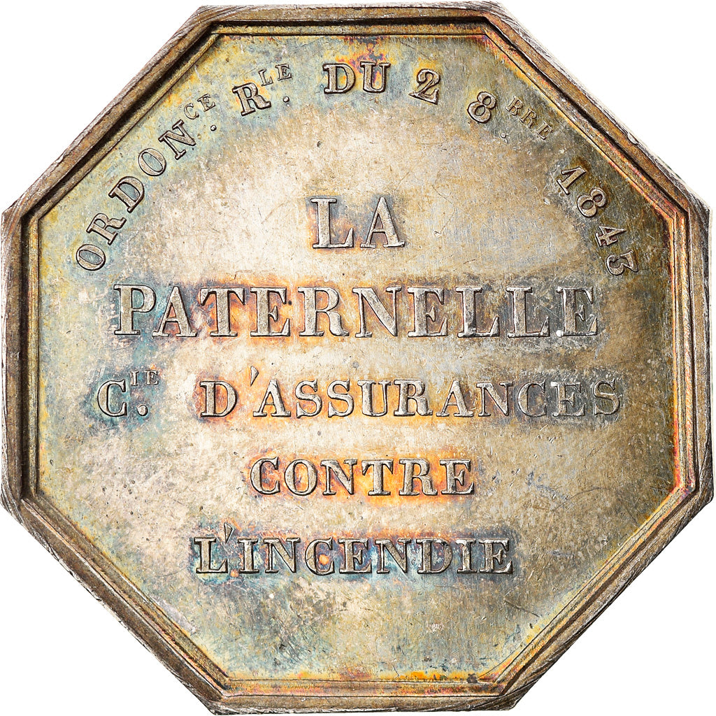 Frankrijk, Token, La Paternelle, Compagnie d'Assurance contre l'Incendie, 1843