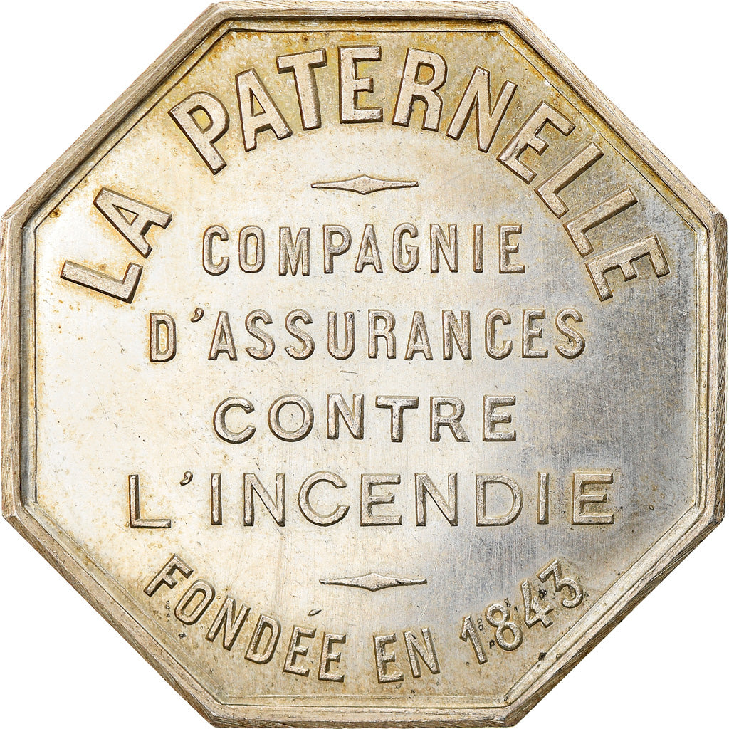 Frankrijk, Token, La Paternelle, Compagnie d'Assurance contre l'Incendie, 1843