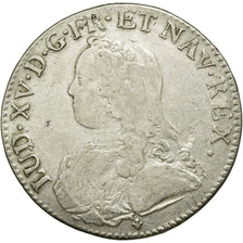 Coin, France, Louis XV, Écu aux branches d'olivier, Ecu, 1726, Bordeaux