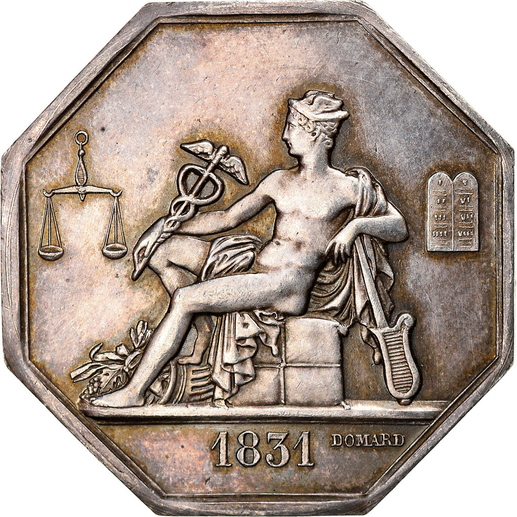 Francia, Token, Commissaires experts du gouvernement, 1831, Domard, SPL, Argento