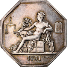 Francia, Token, Commissaires experts du gouvernement, 1831, Domard, SPL, Argento